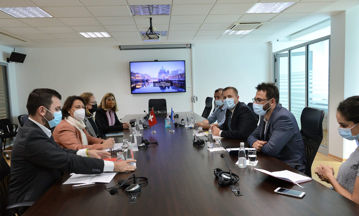 Zëvendësministri i Drejtësisë priti në takim një delegacion nga SDC