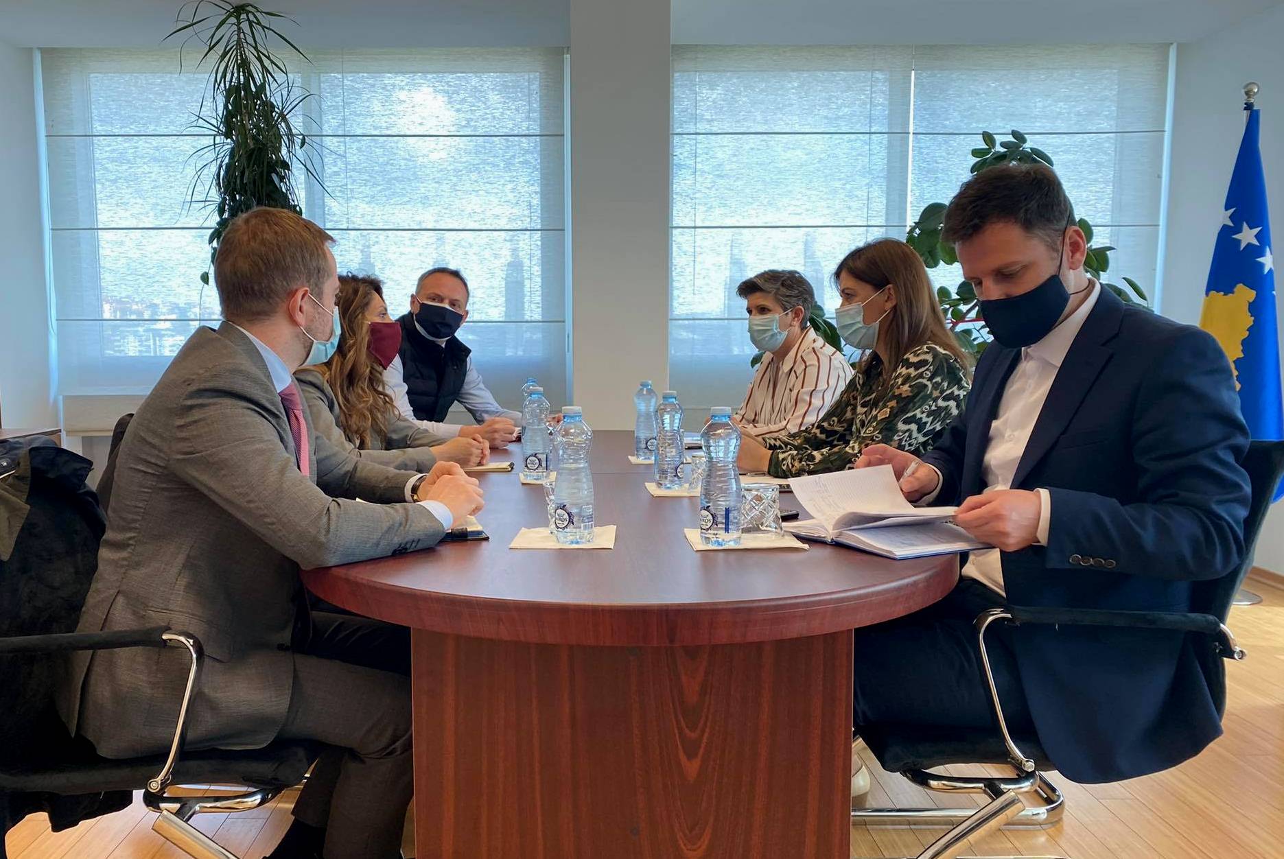 Ministrja e Drejtësisë priti në takim përfaqësuesit nga SAEK III- “Mbështetje e Përpjekjeve Kundër Korrupsionit në Kosovë”-UNDP