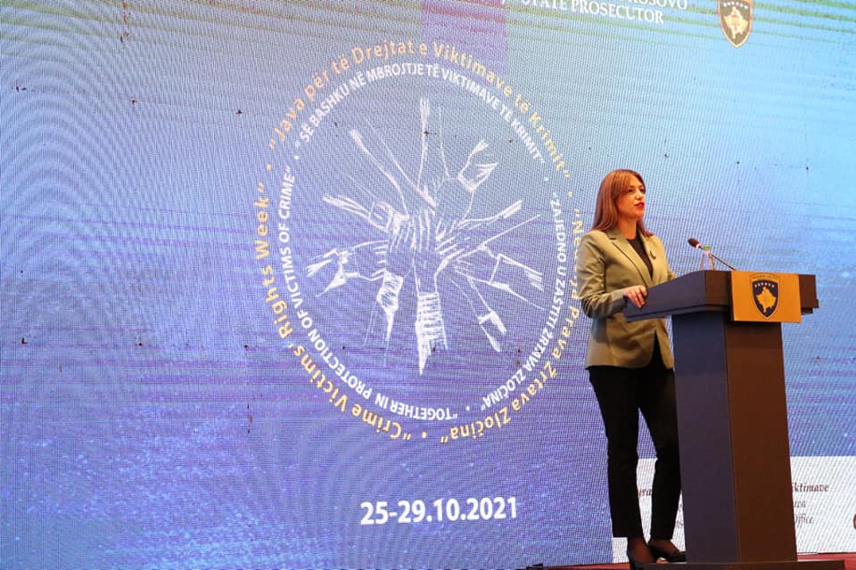 Ministrja Haxhiu mori pjesë në “Javën për të drejtat e viktimave të krimit”
