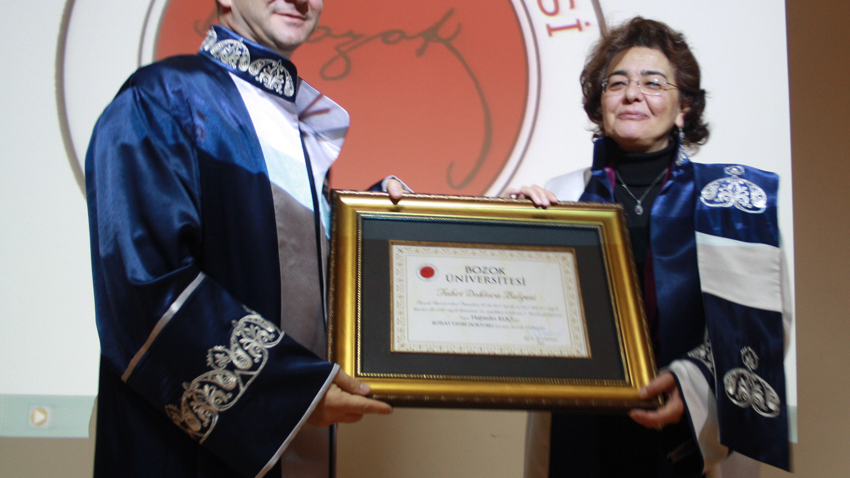 Deputy Prime Minister and Minister of Justice, Prof. Dr. Hajredin Kuçi, was honored with title "Doctor Honoris Causa" of Bozokut University in Turkey