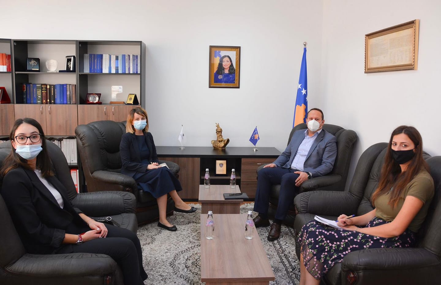 Zëvendësministrja Shala zhvilloi një takim me Kryesuesin e Këshillit Gjyqësor