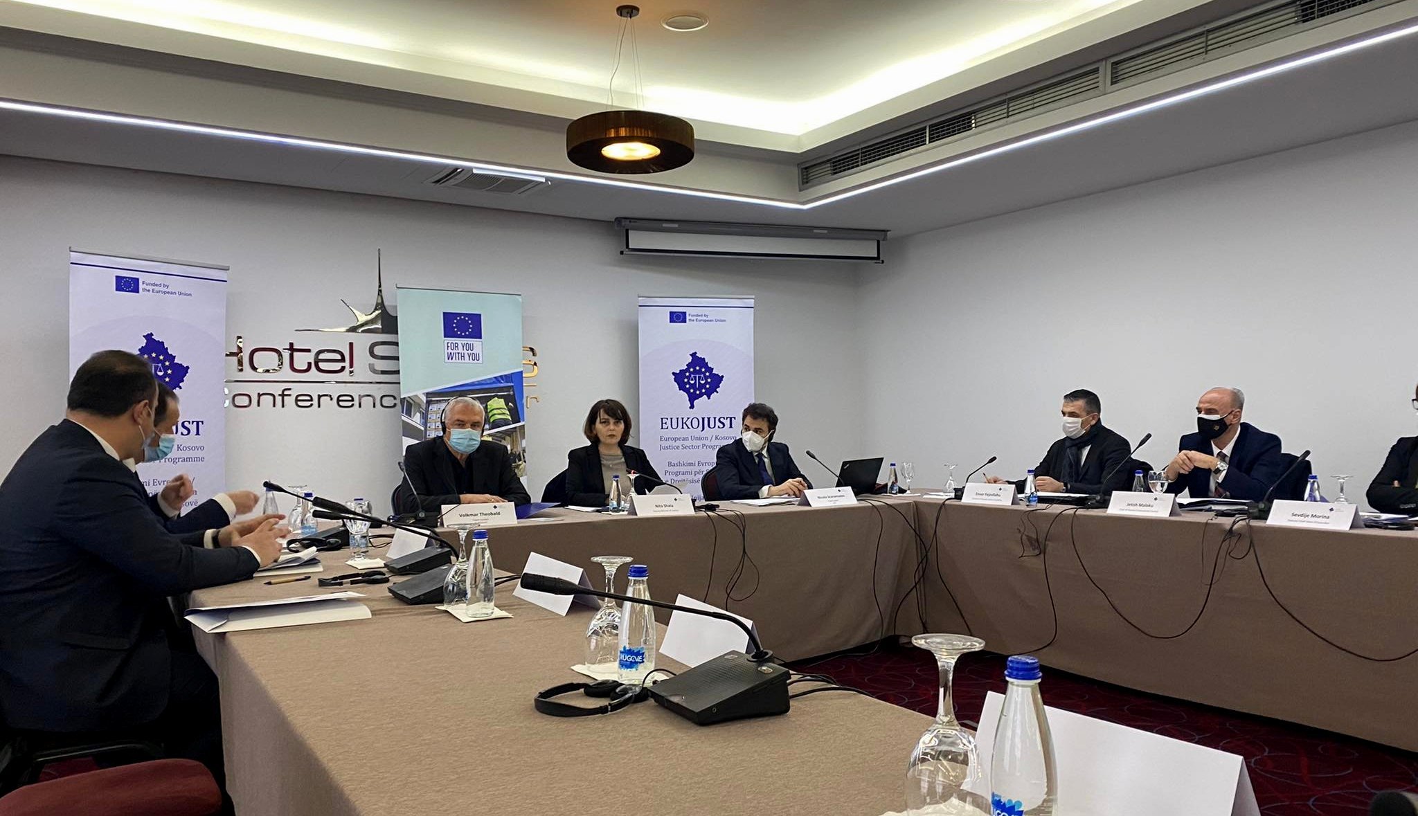 Zëvendësministrja e Drejtësisë, Nita Shala, kryesoi takimin e pestë të Komitetit Drejtues të Programit të BE-së për Sektorin e Drejtësisë në Kosovë – EUKOJUST.