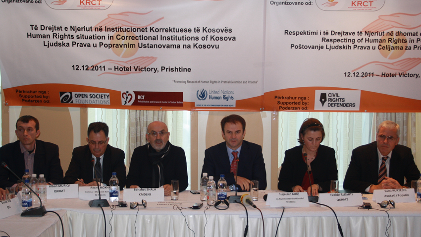 Fjalimi i Zëvendëskryeministrit dhe Ministrit të Drejtësisë, Prof. Dr. Hajredin Kuçi, në konferencën e organizuar nga QKRMT, ku u prezantua raporti i monitorimit të Institucioneve Korrektuese