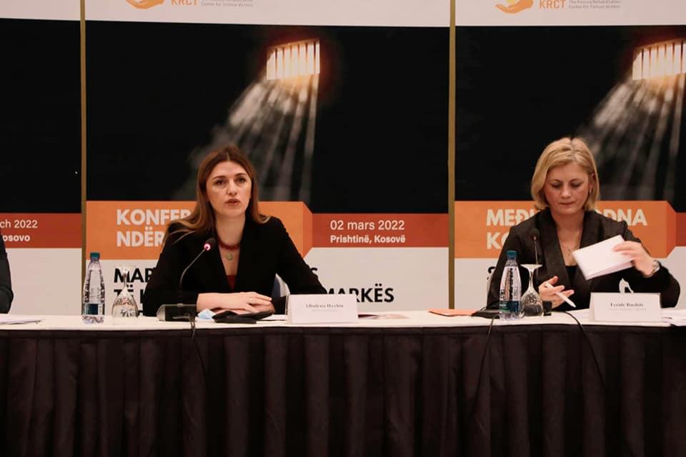 Ministrja Haxhiu mori pjesë në Konferencën “Marrëveshja në mes të Kosovës dhe Danimarkës për transferimin e të burgosurve në Kosovë: Implikimet në Standardet e të Drejtave të Njeriut”