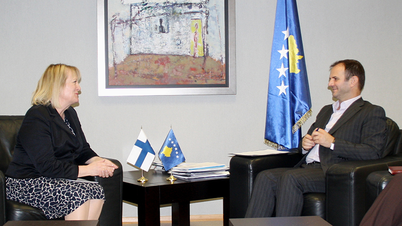 Finlanda e përkushtuar ta ndihmojë Kosovën në fuqizimin e sundimit të ligjit