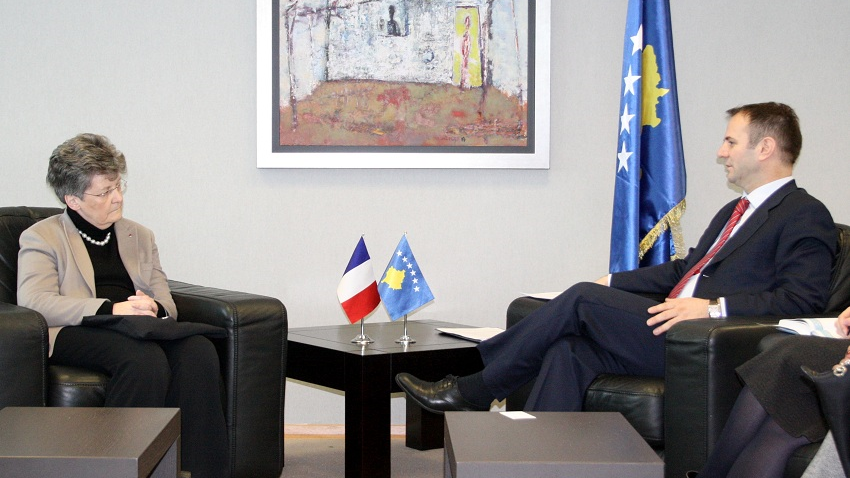 Ministri Kuçi merr mbështetje nga Këshilli Shtetëror i Francës për reformat në drejtësi