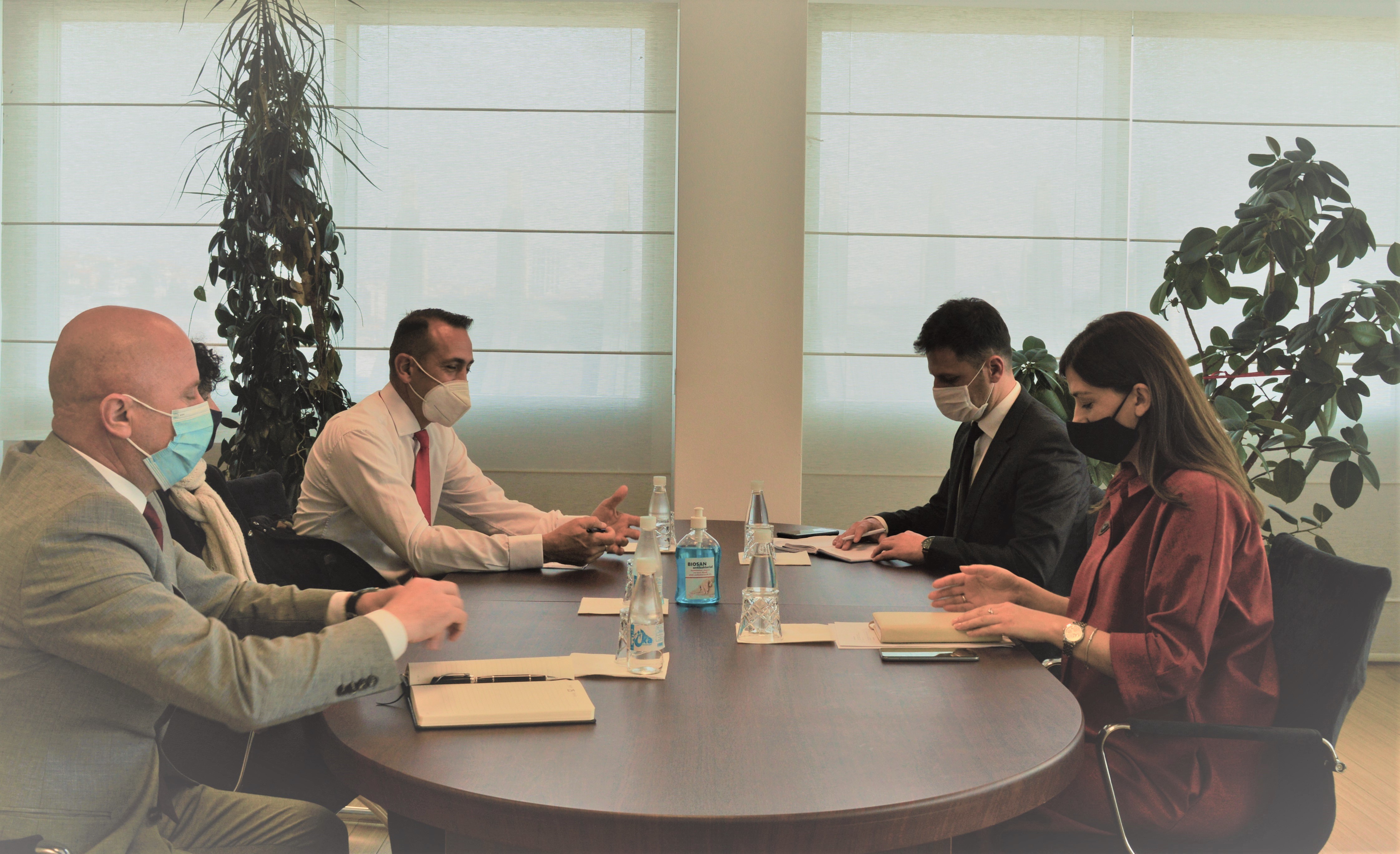 Ministrja Haxhiu ka pritur sot në takim Kryetarin e Odës së Përmbaruesve Privat të Kosovës, Arben Gashi