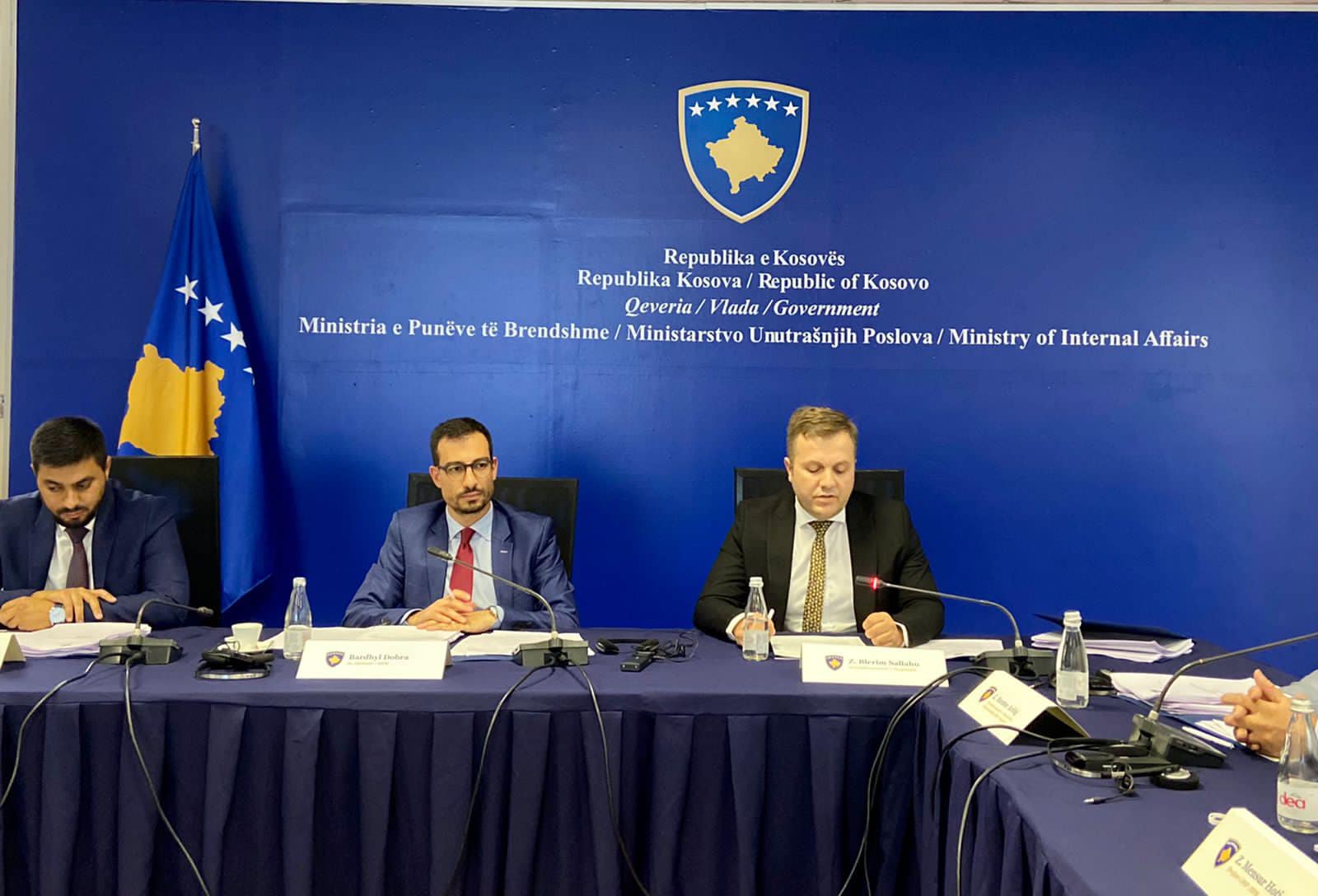 Zëvendësministri i Drejtësisë, z. Blerim Sallahu sot ka marr pjesë në takimin e Këshillit të Ministrave për Reformën e Administratës Publike.