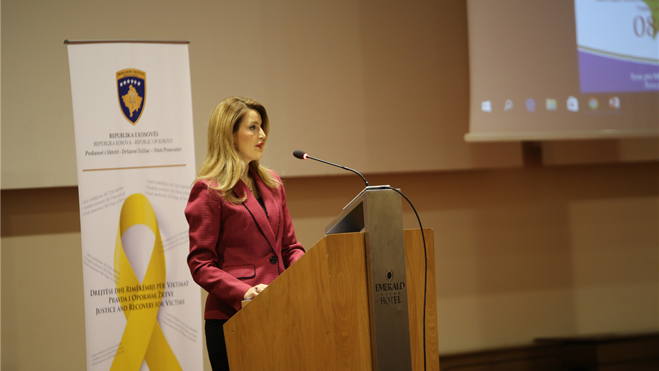 Fjalimi i ministres së Ministrisë së Drejtësisë, Dhurata Hoxha, i mbajtur me rastin e fillimit të Konferencës dyditore, dedikuar “Javës së viktimave të krimit”