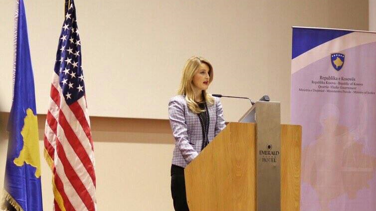 Fjalimi i Ministres së Drejtësisë, Dhurata Hoxha, i mbajtur në Konferencën e organizuar nga Ministria e Drejtësisë dhe USAID, me temën: Procesi i Trashëgimisë – Zvogëlimi i jo formalitetit dhe Garantimi i të drejtave pronësore të gruas në Kosovë