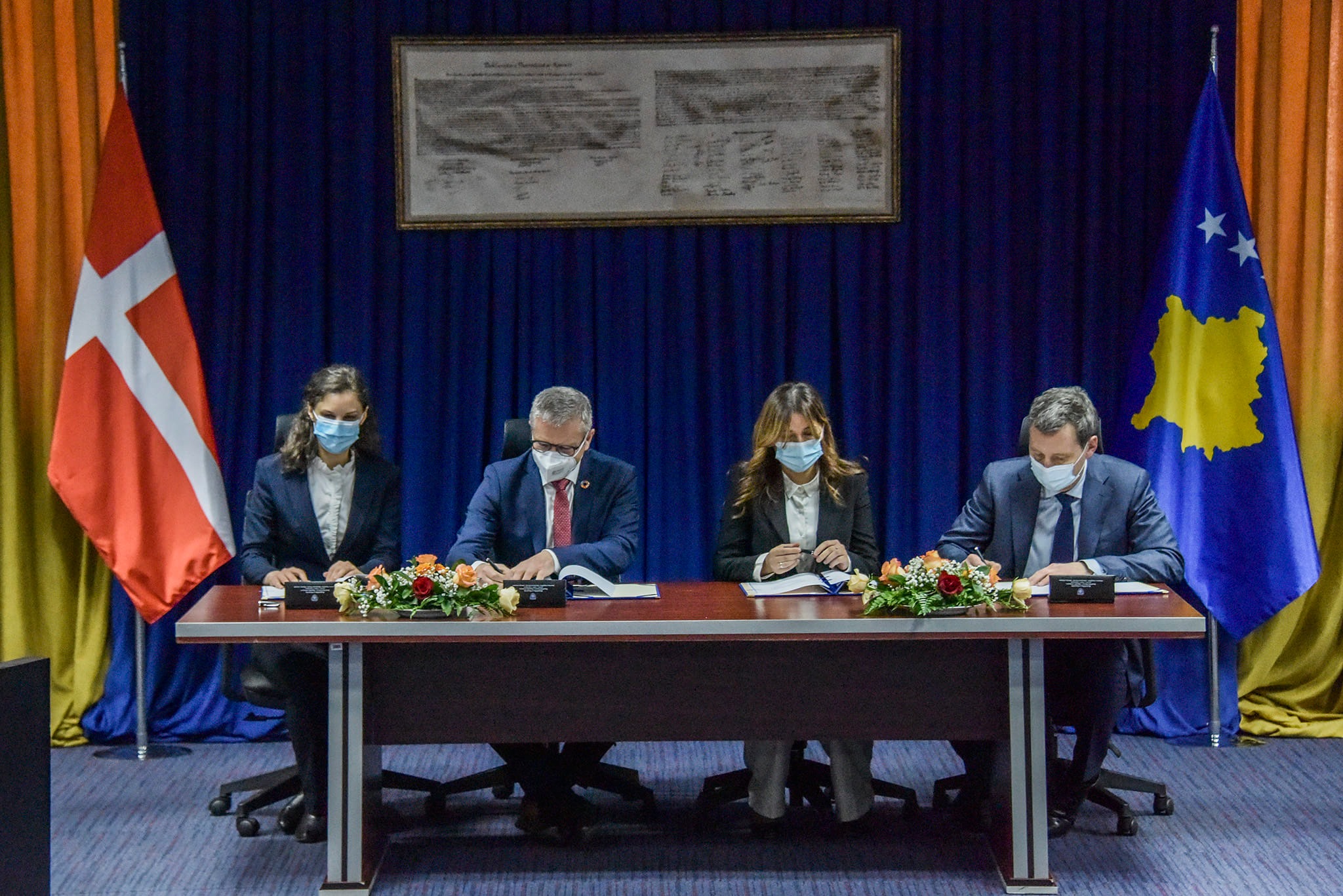 Nënshkruhet shprehja e vullnetit për bashkëpunim afatgjatë ndërmjet Republikës së Kosovës dhe Mbretërisë së Danimarkës