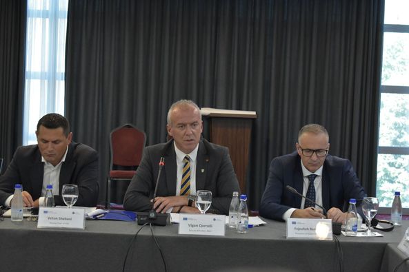 Zëvendësministri Qorrolli merr pjesë në takimin e Komitetit Drejtuese të projektit të EUKOJUST