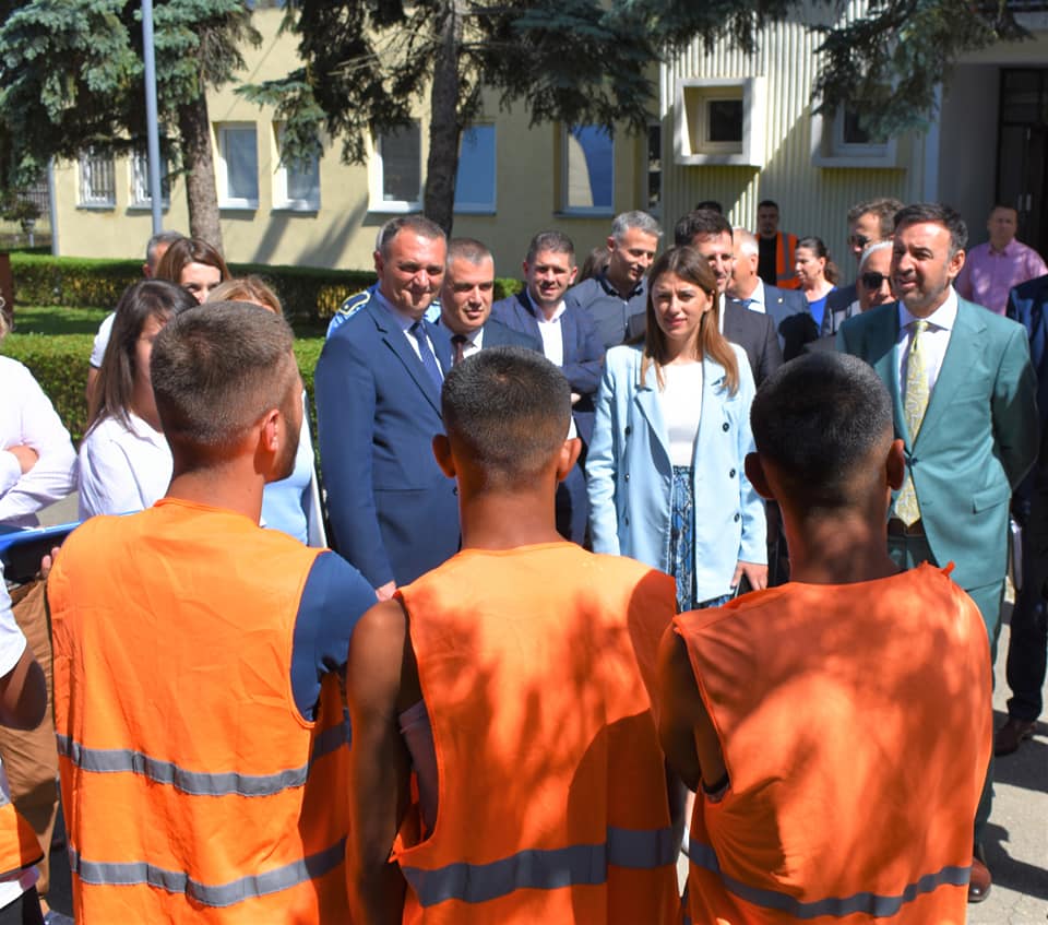 Në Ditën e Fëmijëve, ministrja Haxhiu zhvilloi aktivitete në Qendrën Edukative Korrektuese për të Mitur në Lipjan