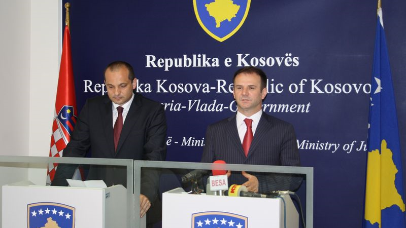Kosova dhe Kroacia nënshkruajnë marrëveshje në fushën penale