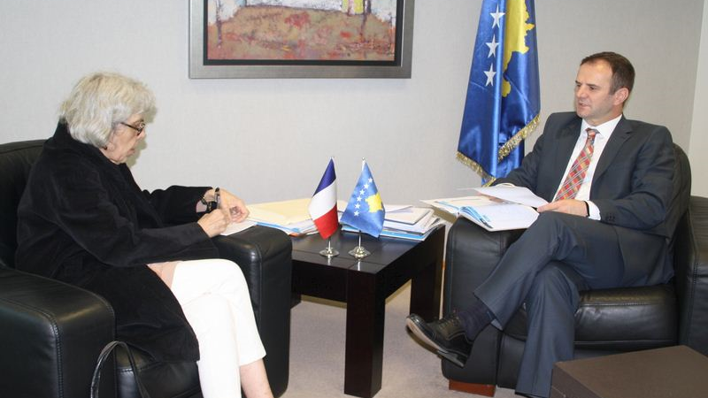 Deputy Prime Minister Kuçi discussed on the implementation of the agreement with the French Ambassador, Daviet