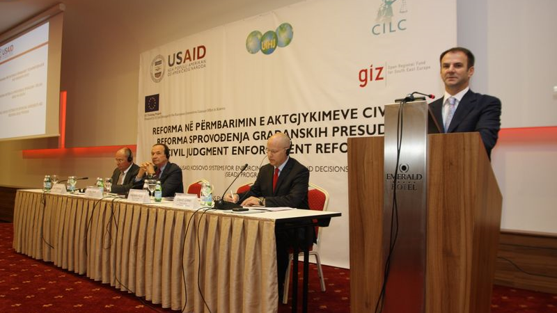 Deputy Prime Minister and Minister of Justice, prof. Dr. Hajredin Kuçi attended the conference: