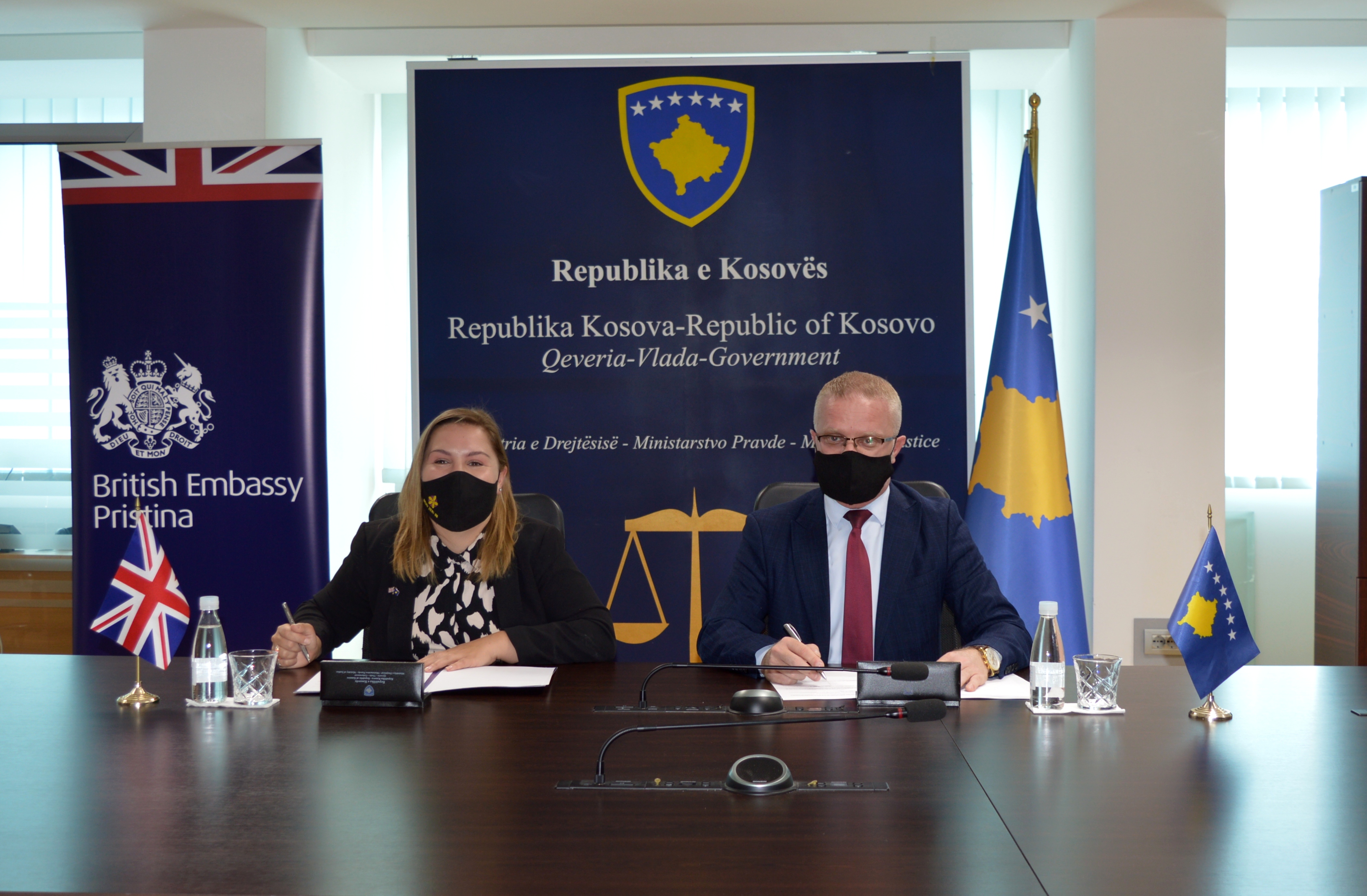 Vazhdon bashkëpunimi në mes të Ministrisë së Drejtësisë dhe Ambasadës Britanike