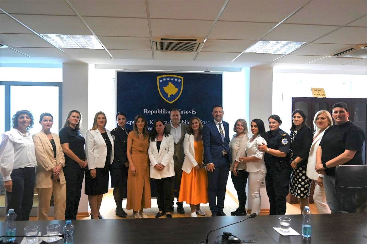 Ministrja Haxhiu ka uruar udhëheqësinë e re të Shoqatës së Grave të Shërbimit Korrektues të Kosovës