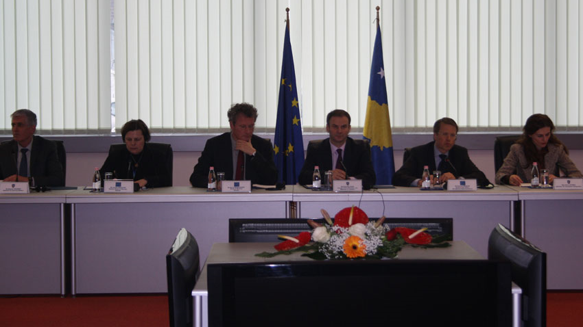 The meeting of the Joint Rule of Law Cordination Board is held