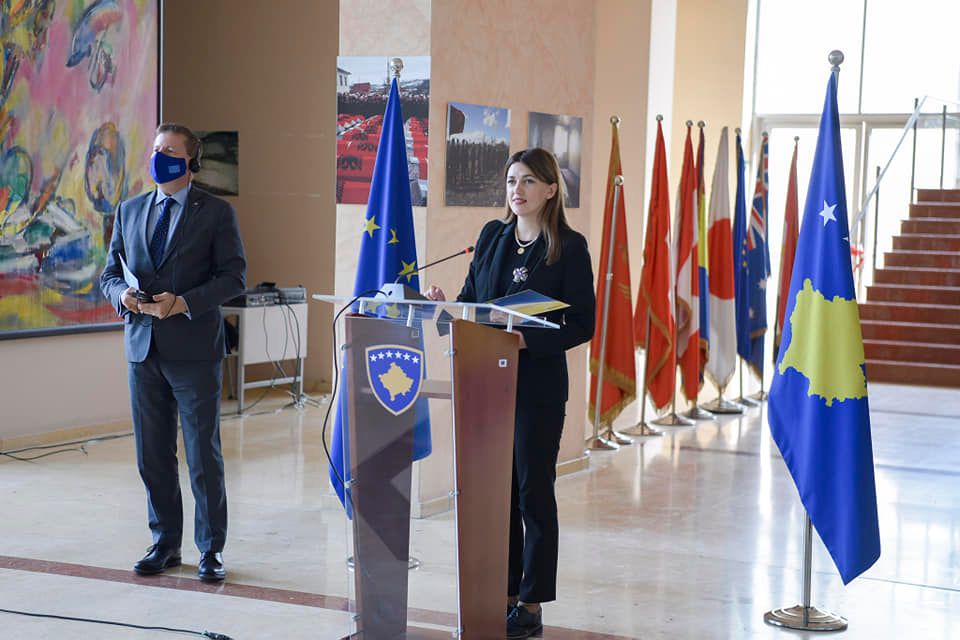 Fjalimi i ministres Haxhiu në konferencë për media