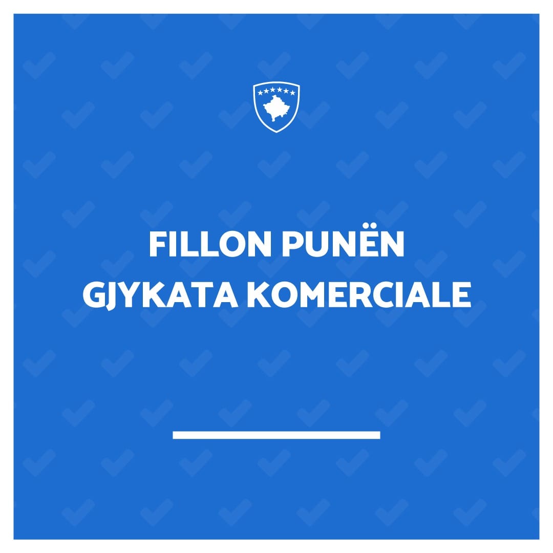 Fillon punën Gjykata Komerciale