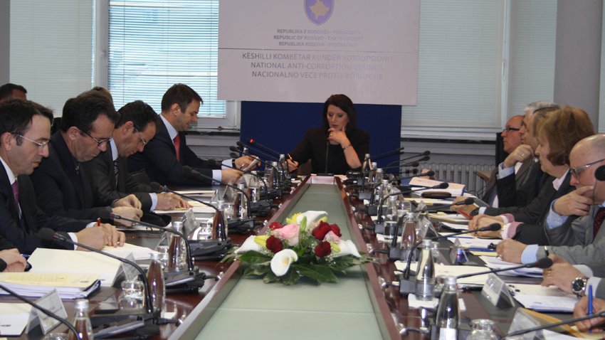 Fjalimi i Zëvendëskryeministrit Kuçi në takimin e Këshillit Kundër Korrupsionit