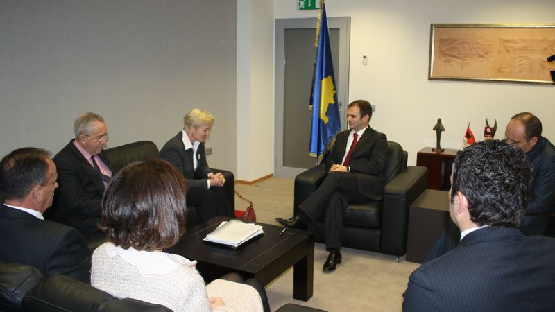 Deputy Prime Minister Kuçi met with Mr. Erhard Busek