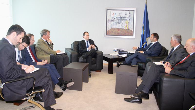 Williamson in Kosovo upon completing of his mandate