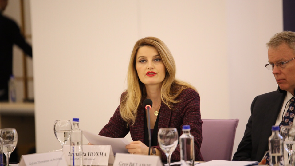 Ministrja Hoxha: Lufta e korrupsionit nuk është betejë e lehtë, por do ta fitojmë, për vete, gjeneratat që kontribuuan për neve dhe për fëmijët tanë