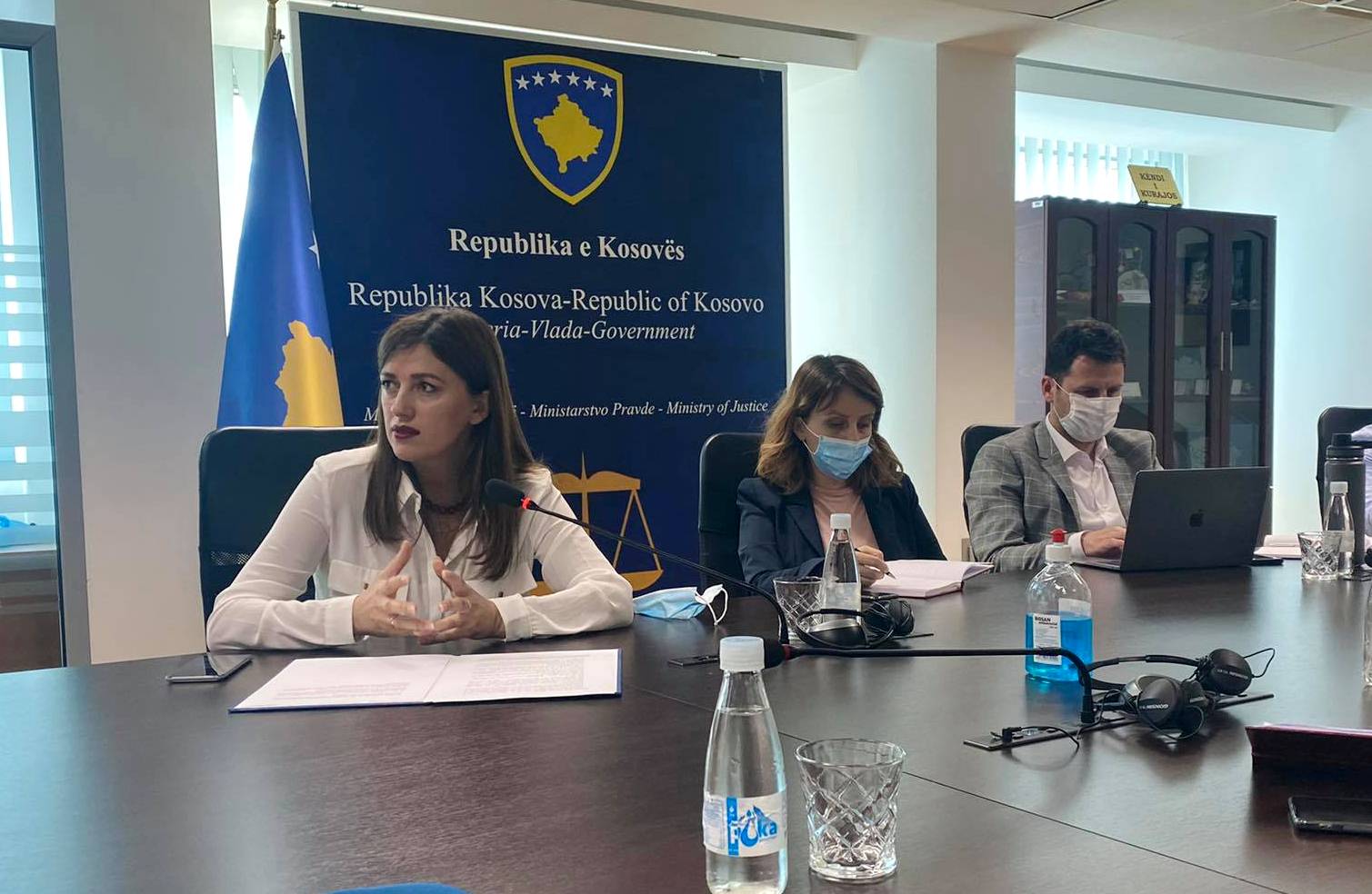 Fjala e Ministres së Drejtësisë, Albulena Haxhiu, nga takimi për Rishikimin  Funksional të Sektorit të Sundimit të Ligjit