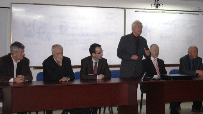 In the Faculty of law of Prishtina University was lectured for war crimes research