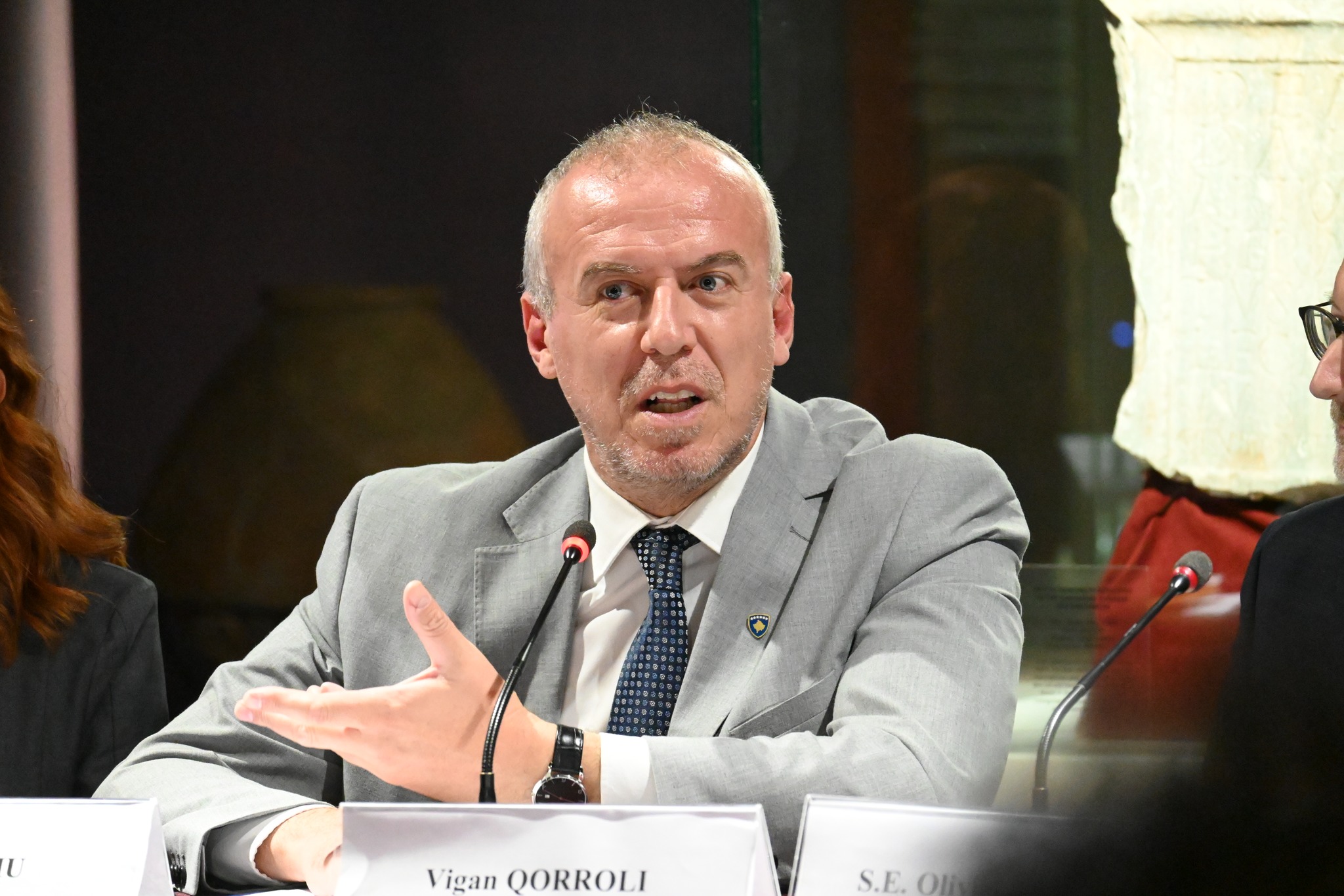 Zëvendësministri Qorrolli merr pjesë në konferencën “Trafikimi i aseteve të trashëgimisë kulturore: një aktivitet kriminal fitimprurës”