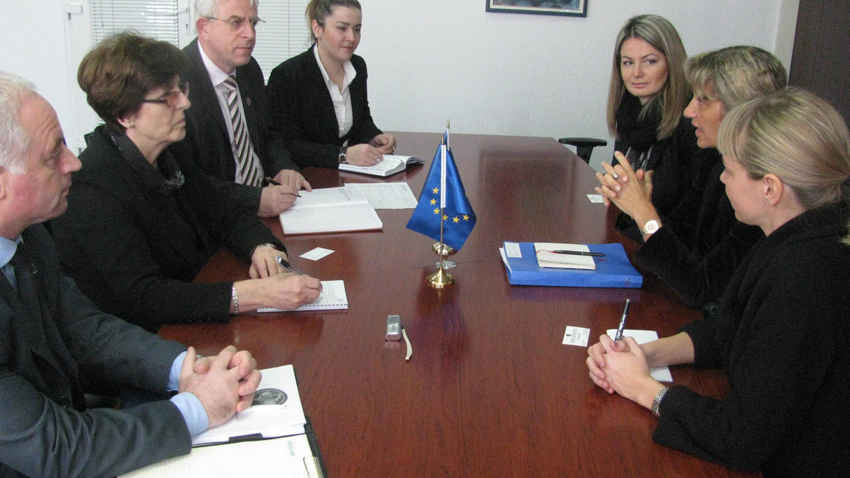 Minister Kelmendi met with Orsolya Szekely, head of the Europe Council of Office in Kosovo