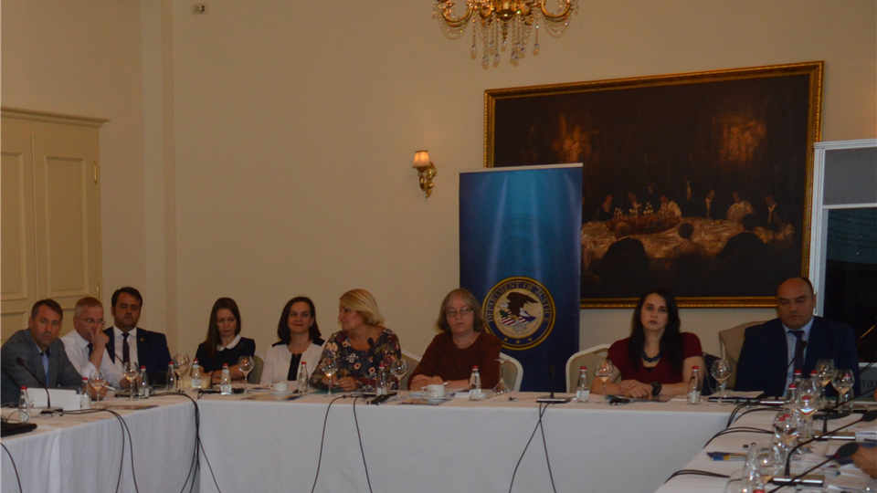 The Ministry of Justice and the US Embassy organized a roundtable on crime victim compensation