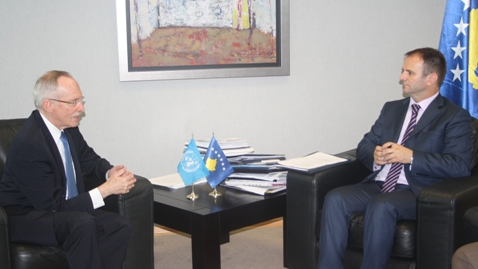 Minister Kuçi received a delegation of the UN Department of Peacekeeping Operations