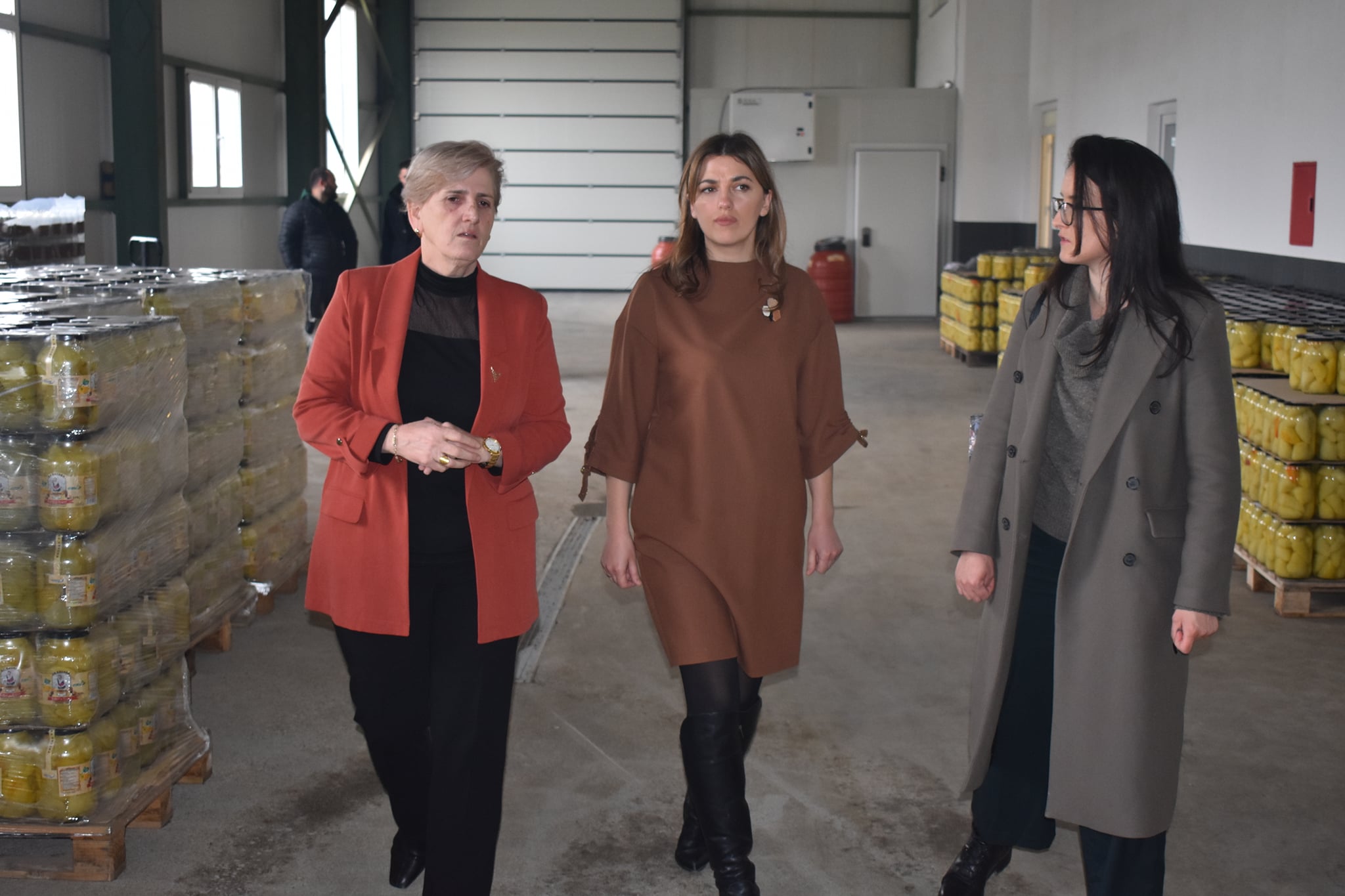 Ministrja Haxhiu vizitoi Kooperativën Bujqësore “Krusha”
