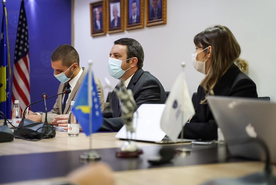 Ministri Selimi takon Kryesuesin e Këshillit Gjyqësor të Kosovës, Skender Çoçaj, diskutojnë për Rishikimin Funksional