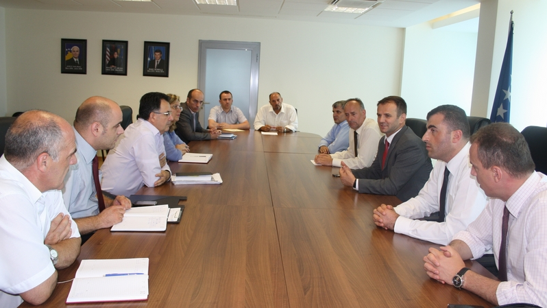 Minister Kuçi has met the leading staff of the MoJ