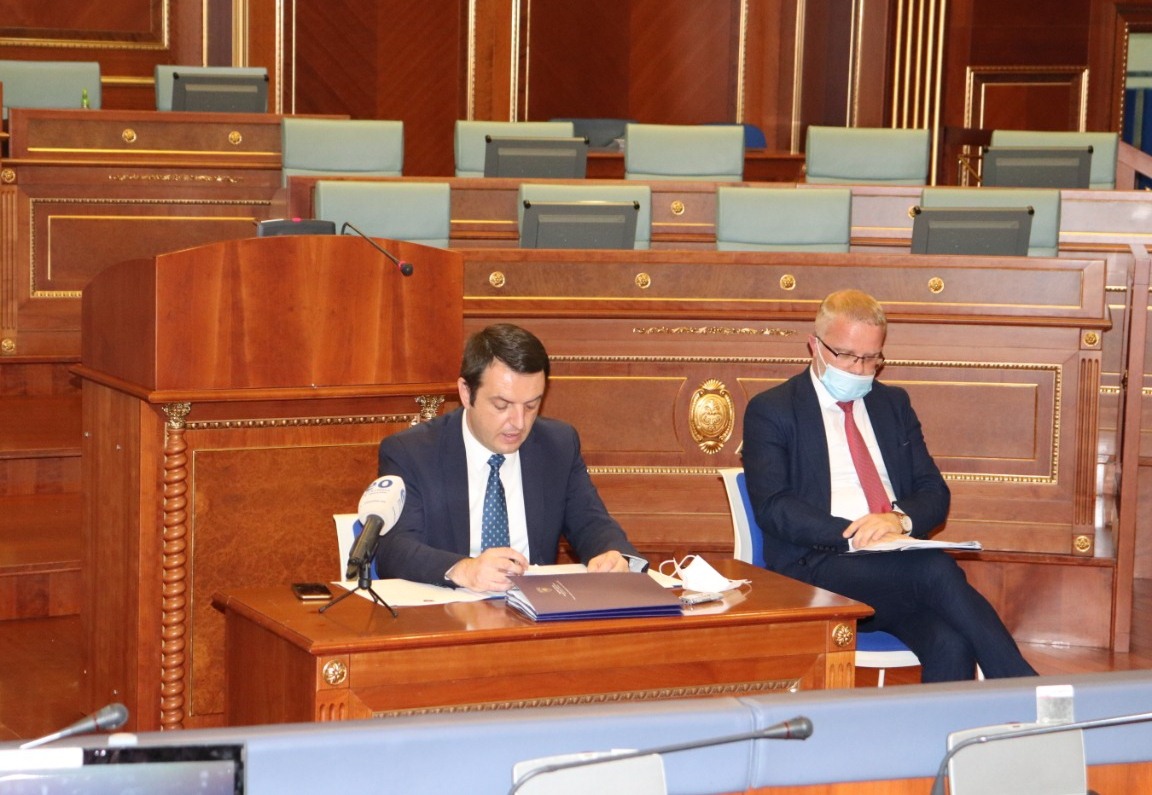 Selimi raporton para Komisionit për Legjislacion për punën e tij si Ministër i Drejtësisë