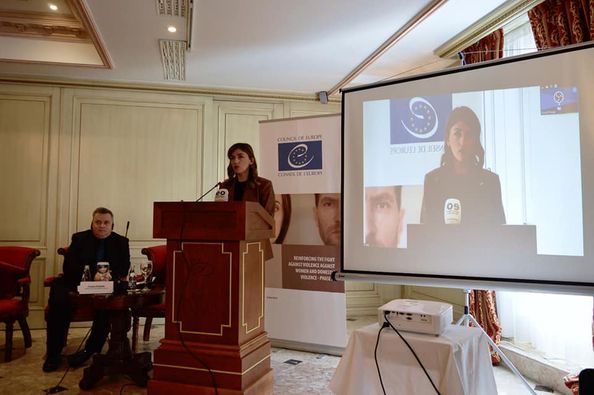 Ministrja Haxhiu në konferencën e organizuar nga Këshilli i Evropës, mbi programet për kryerësit e dhunës në familje