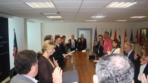 13 private Enforcement Agents in the Republic of Kosovo are sworn in