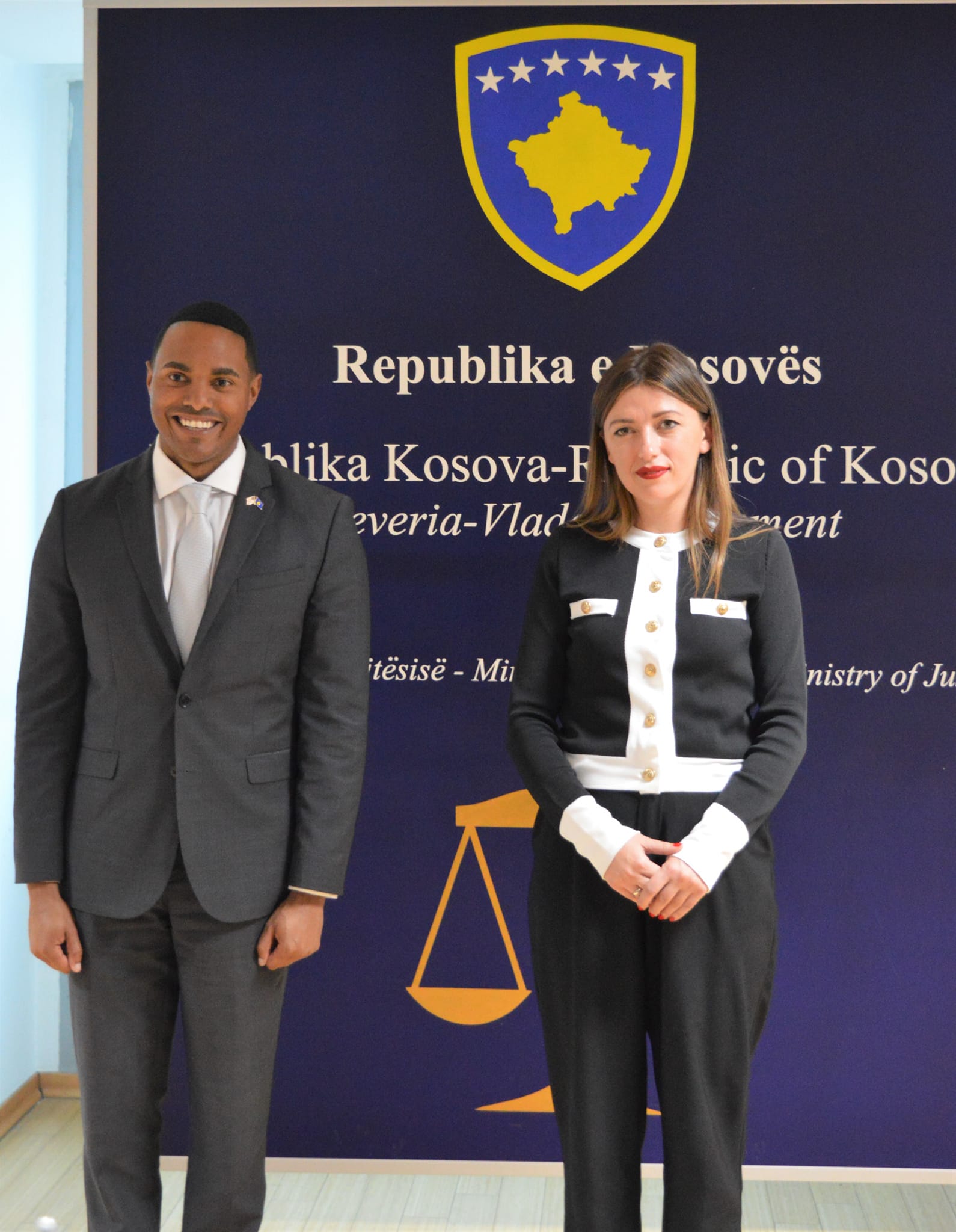Ministrja Haxhiu takoi Kongresistin amerikan, Ritchie Torres