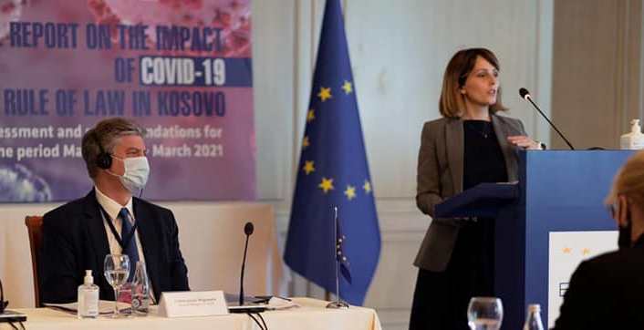 Zëvendësministrja, Nita Shala, mori pjesë si folëse për prezantimin e Raportit Special të EULEX