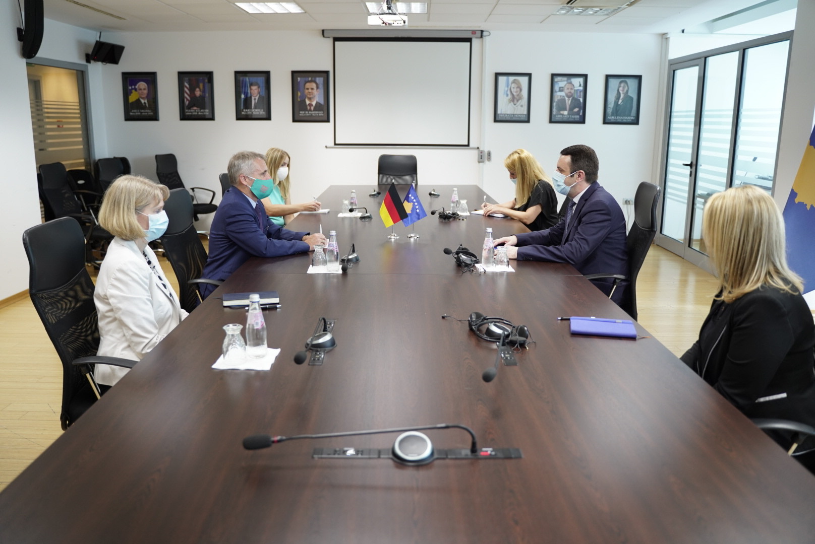 Ministri i Drejtësisë takoi ambasadorin e ri gjerman