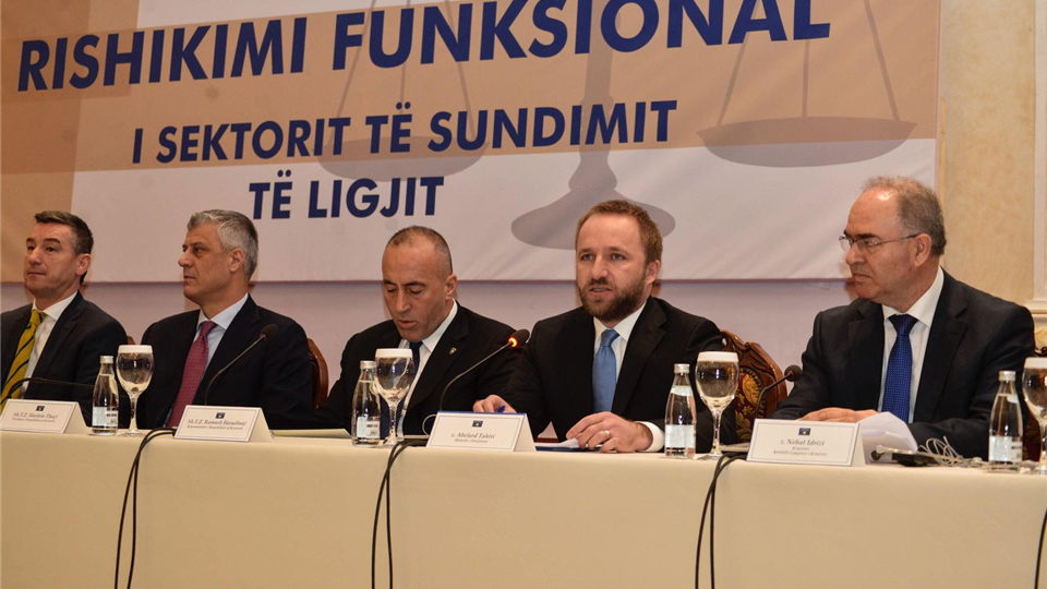 Ministria e Drejtësisë ka nisur sot Rishikimin Funksional të Sektorit të Sundimit të Ligjit