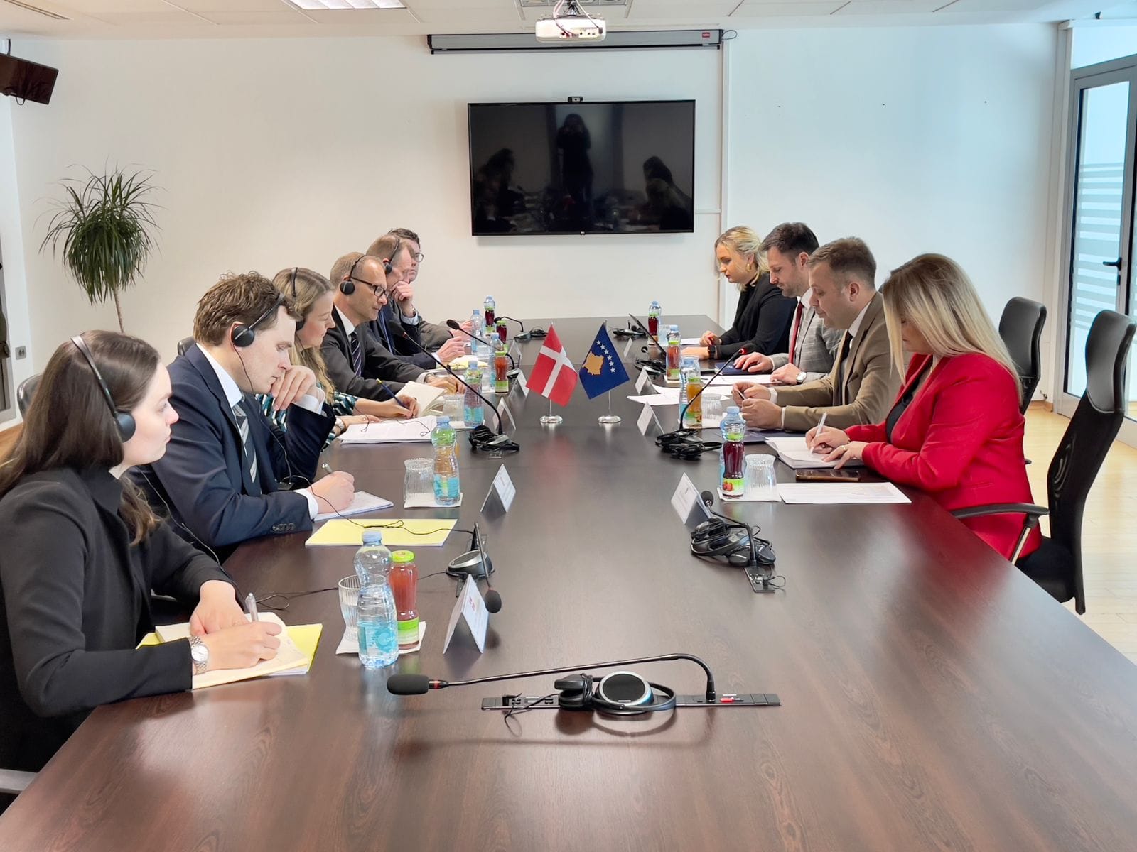Zëvendësministri Sallahu ka pritur delegacionin danez nga Ministria e Drejtësisë së Mbretërisë së Danimarkës