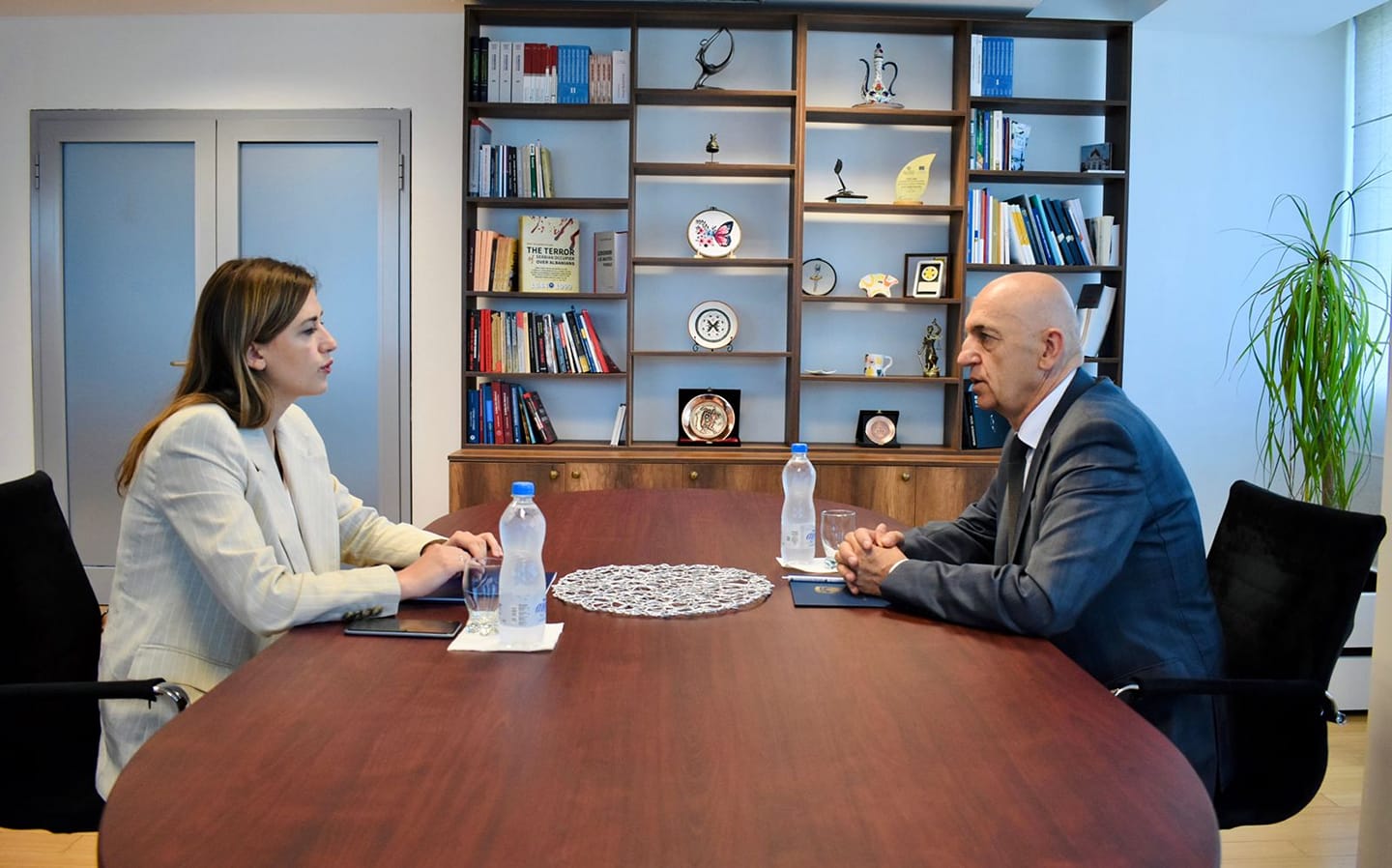 Ministrja e Drejtësisë priti në takim U.D Kryeprokurorin e shtetit