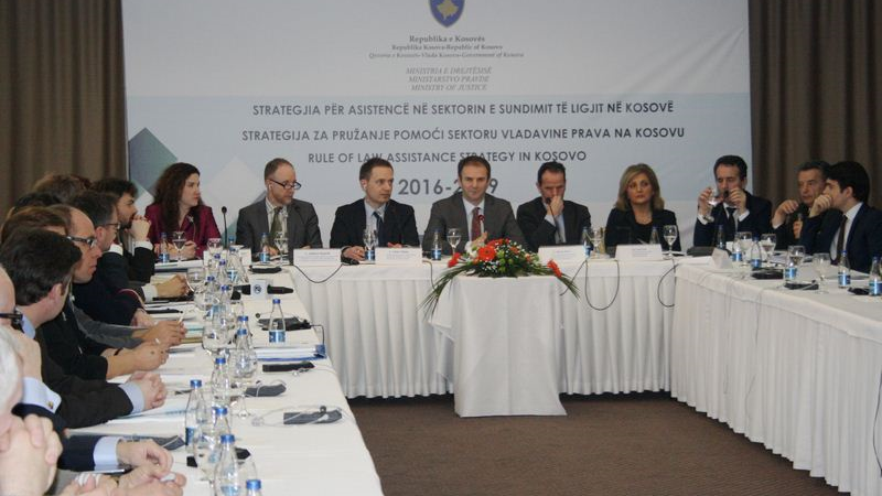 Lansohet Strategjia për Asistencë në Sektorin e Sundimit të Ligjit në Kosovë