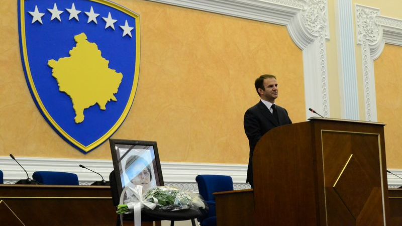 On the occasion of the death of former Minister of Justice Ms. Nekibe Kelmendi, Ministry of Justice held a commemorative meeting