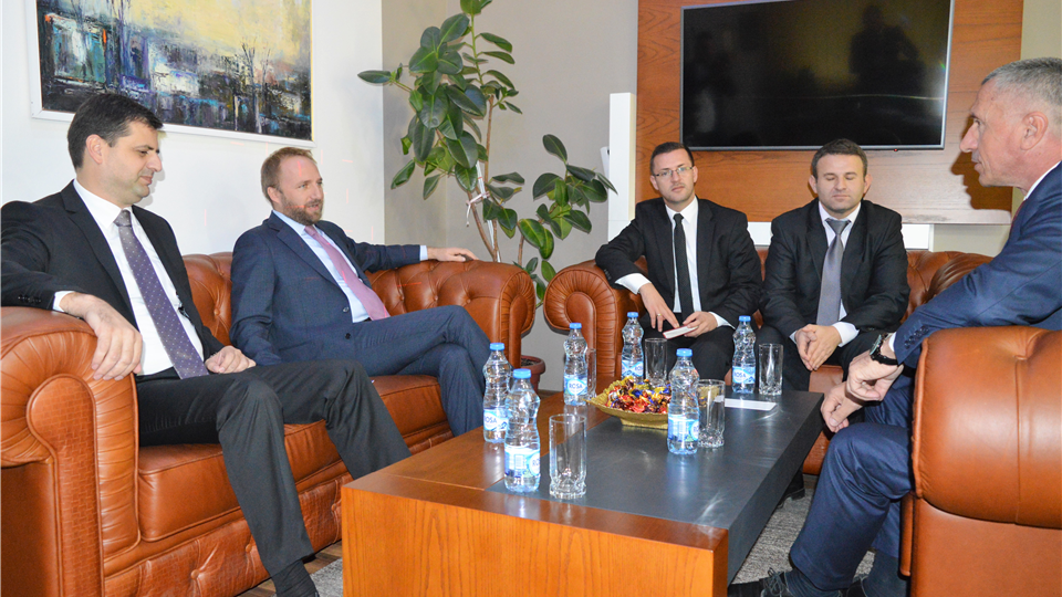 Minister Tahiri visits the Municipality of Bujanovac